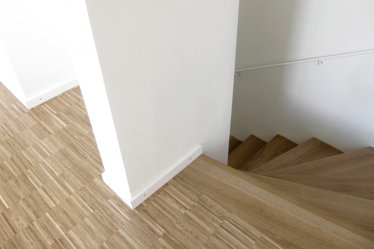 Neubau Haus W München Architekt Hron – Treppe